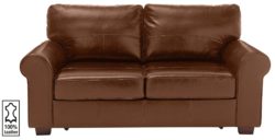 Heart of House - Salisbury - 2 Seater Leather - Sofa Bed - Tan